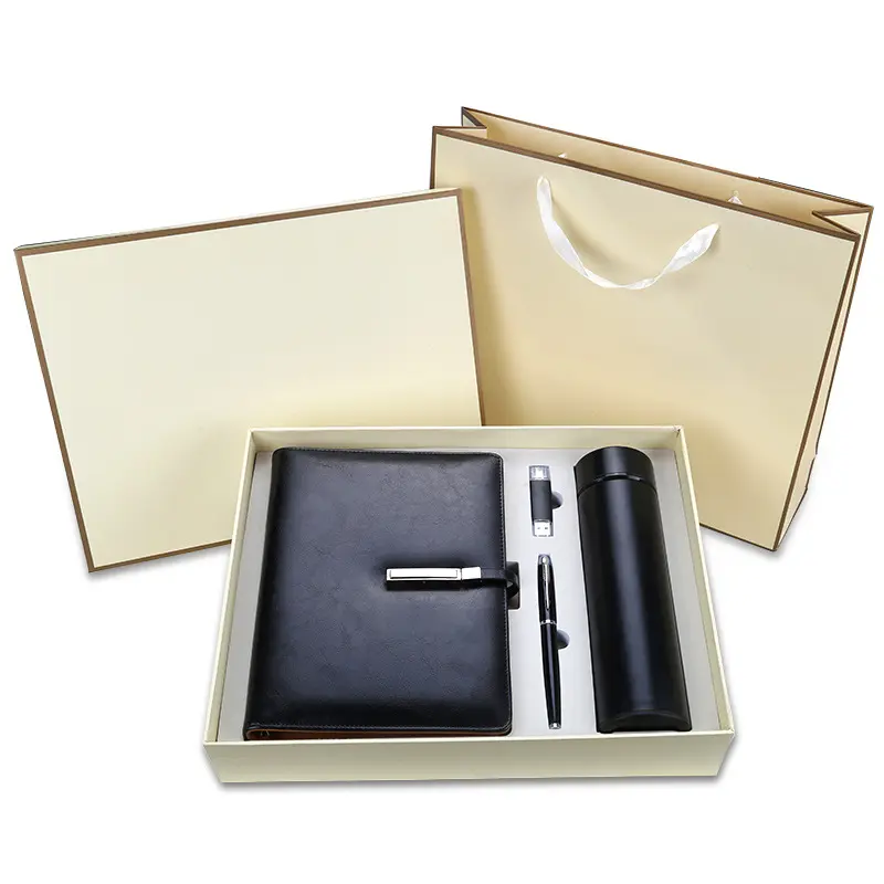 Promotional products Creative Notebook Gift set box Company Business Meeting Gift Set Box with Pen