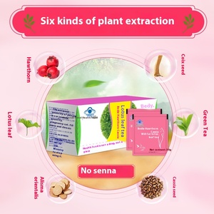 बीड़ी ब्रांड ऑर्गेनिक हॉथर्न कैसिया बीज कमल पत्ती चाय 3 ग्राम प्रति पैक 15 बैग/बॉक्स स्वस्थ भोजन पूरक - Product Image 2