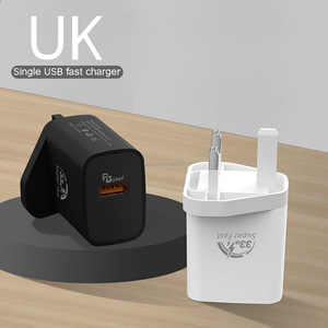 5V 1A QC 2.0 abd ab İngiltere tak şarj tek USB cep telefonu şarj için şarj adaptörü hızlı şarj - Product Image 5