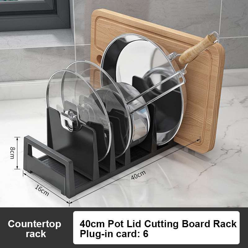 Tapa de olla y estante de tablero 40 cm