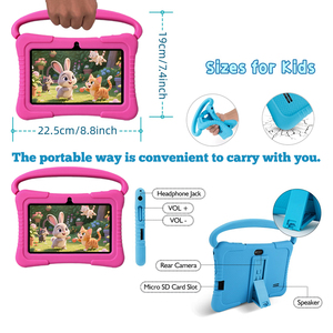 Tốt Nhất Bán <span class=keywords><strong>7</strong></span>-Inch Iwawa Trẻ Em Tablet PC Quad Core Với 1024X600 Độ Phân Giải Chức Năng Học Tập Giáng Sinh Màu Đen Món Quà Ngày Valentine - Product Image 5