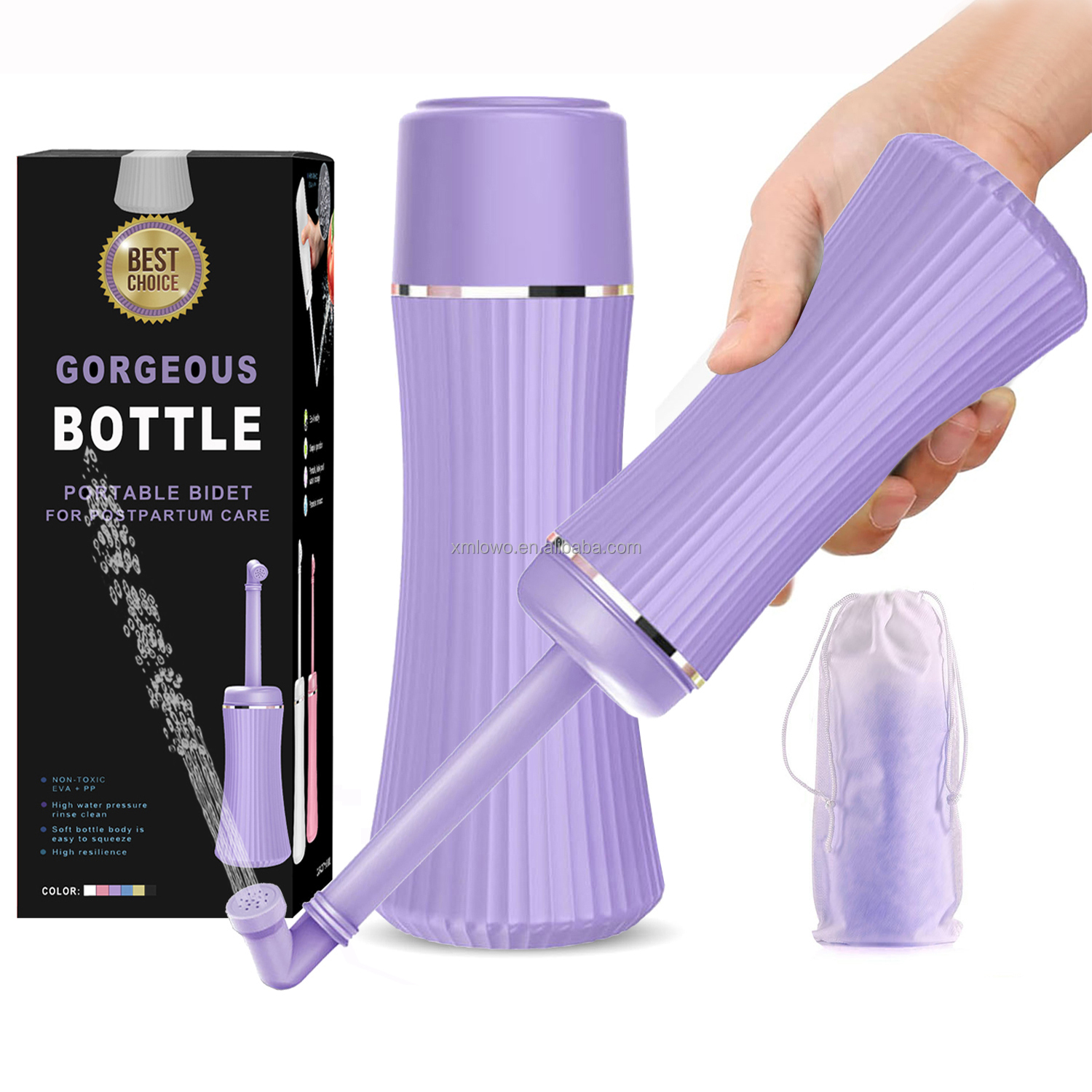 Boîte de couleur tige violet-violet (400ML)