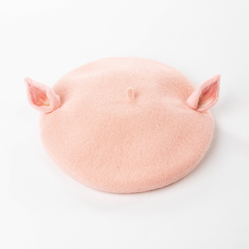Orejas de conejo rosa