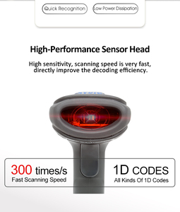 XB-5066RT 1D Wireless Bluetooth Barcode Reader Code39 Bar <strong>Code</strong> Reader - Product Image 6
