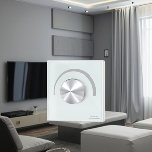 DC12-24V T1-K 3A/CH 4CH manopola rotante Wireless RF controllo parete LED Dimmers T1 4CH Controller - Product Image 1
