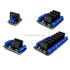 モジュール1/2/4/6/8チャンネル5V低レベルソリッドステートリレーモジュール、ヒューズソリッドステートリレー250V 2A - Product Image 1