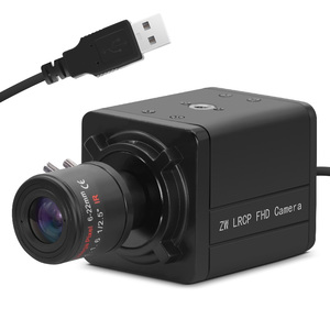 5600 PS5268 2MP 6-22mm M12 obiettivo Varifocal manuale USB Webcam basso livello di luce 1080P CMOS 30fps telecamera Mini HD