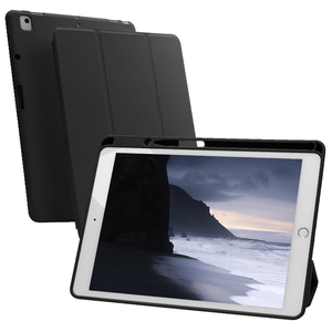 iPad Pro 11保护套Mini4皮革软壳，适用于10.5英寸2018 AIR2平板键盘外壳，由TPU制成 - Product Image 1