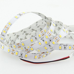5630 60-<strong>LEDs</strong> 14.4W/M Warm White <strong>LED</strong> Strip Light DC 12V Input RGB Color Temperature CCT WiFi Remote Control for Bluetooth Copper - Product Image 1