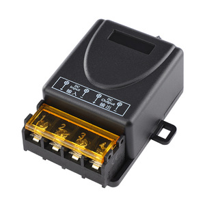 Hot Sale D12V24V30A 1CH RF Drahtlose Fernbedienung Sender Empfänger Set 433MHz 315MHz ABS Material Automatischer Lerncode