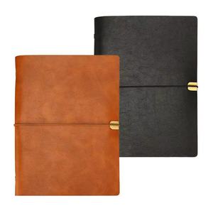 Venta al por mayor de fábrica A5 Notebook Oficina de negocios Bloc de notas de estudiante de hojas sueltas con logotipo Material de papel de tapa dura - Product Image 1