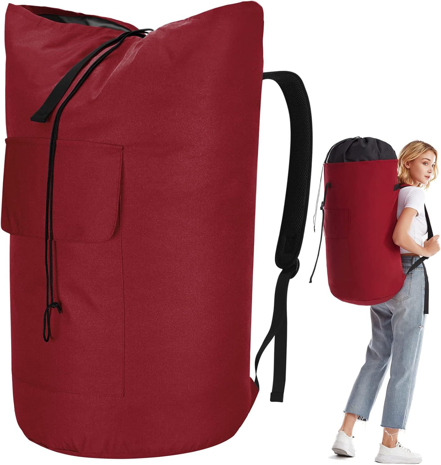 Red - 38.1 length x 38.1 width x 71.1 height cm