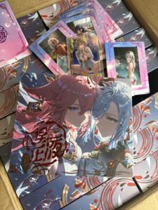 48 Boîte Déesse Nude Salura Carte Papier Coloré Anime Waifu Cartes Yae Miko Ayaka Ccg TCG Doujin Jouets et Hobby Cadeau - Product Image 4