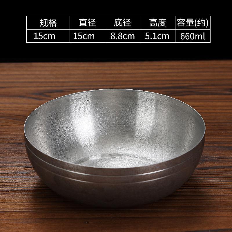 15cm Single-Layer Kimchi Dish (Retro Style)