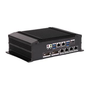ODM OEM Beliebte <span class=keywords><strong>DDR4</strong></span> SO-DIMM Industrial Desktop 6 Gigabit Ethernet-Ports Fanless Embedded Design Industrielle Computer-Zubehör - Product Image 1