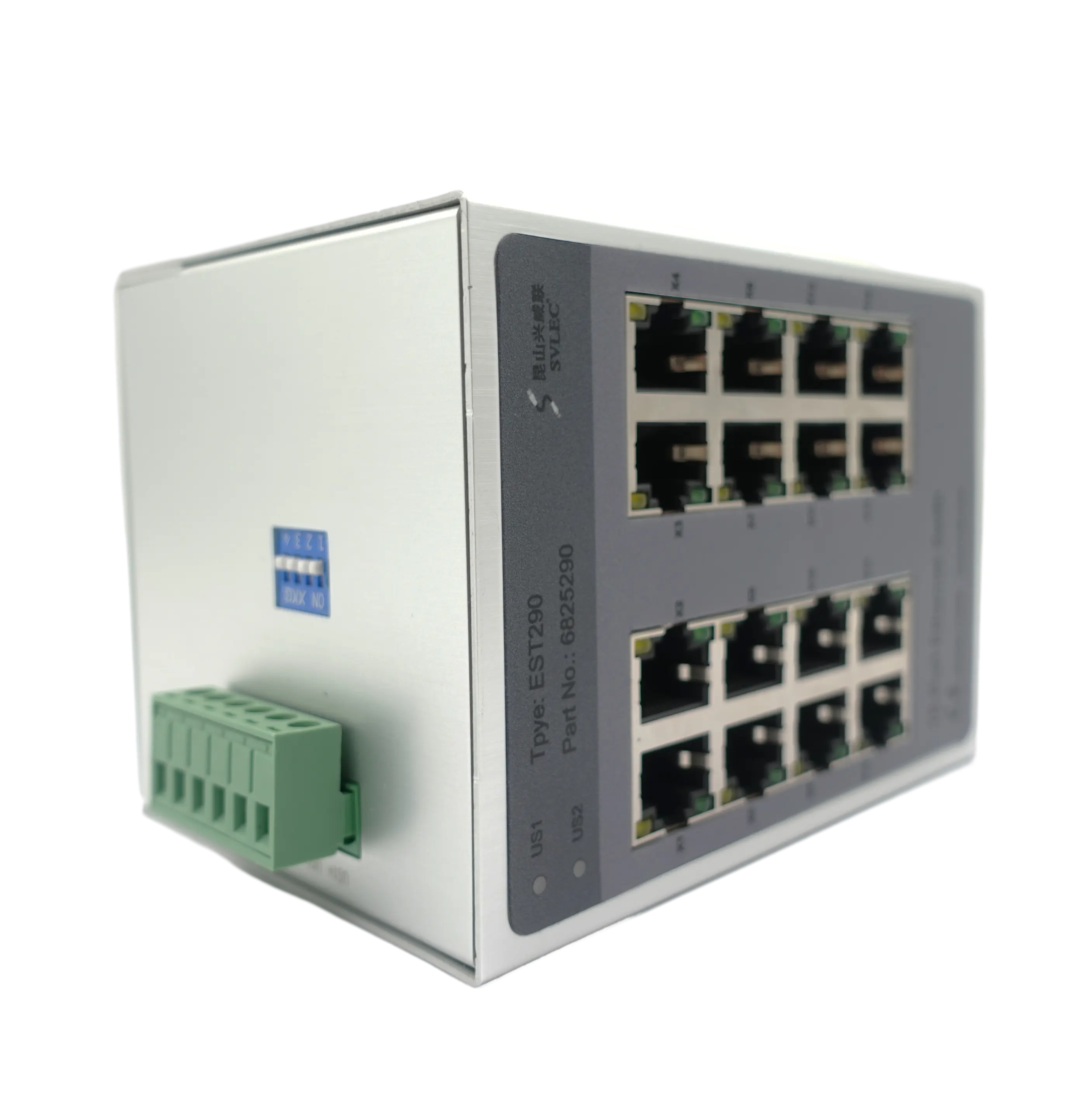 Svלק חכם ip20 rj45 poe 100Gb 1000 רשת 5/יציאה 8/16 ג 'יגה בייט מתג ethernet