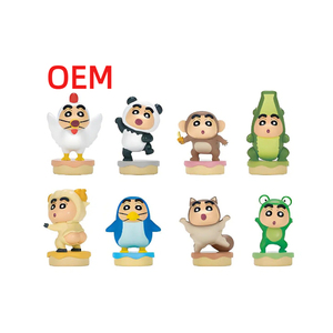 Ucuz fiyat ve düşük MOQ ile özel mum boya Shinchan aksiyon figürü oyuncak - Product Image 3