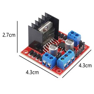 L298N modalità H Bridge Driver Board Mode per motore passo-passo Smart Car Robot DC Stepper Motor Driver Controller Board - Product Image 2