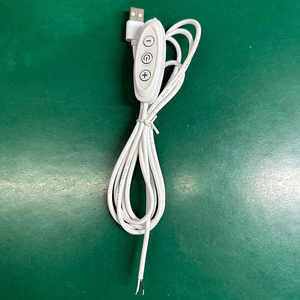 DC5V 2A USB <span class=keywords><strong>Mini</strong></span> 3-Tasten-Helligkeits-<span class=keywords><strong>LED</strong></span>-<span class=keywords><strong>Inline</strong></span>-<span class=keywords><strong>Dimmer</strong></span> für einfarbiges <span class=keywords><strong>LED</strong></span>-Streifen licht