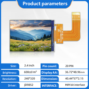 2.4 Inch High Definition High Brightness <strong>TFT</strong> <strong>LCD</strong> <strong>Ips</strong> <strong>Display</strong> <strong>Module</strong> with Mipi Interface - Product Image 3