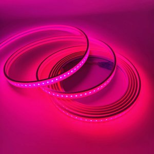 Özelleştirmek 12V 24V 10mm 12mm 13mm 15mm 20mm silikon tüp Neon RGBIC DMX adresli akıllı <span class=keywords><strong>Led</strong></span> Neon şerit işık
