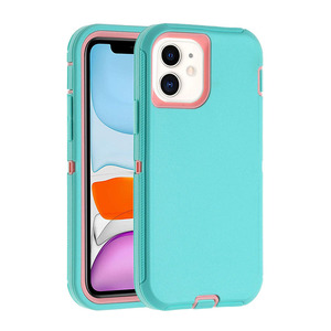 苹果iPhone 11 11 Pro 11 Max封面防摔装甲外壳3层1组合机器人手机壳 - Product Image 2