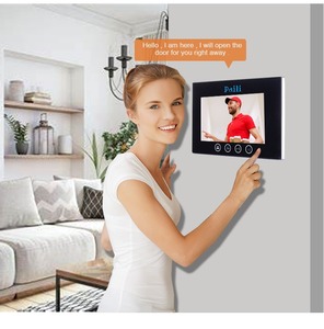 7 Inch IP Indoor <strong>Monitor</strong> Video Doorbell <strong>Camera</strong> Cell Phone <strong>Intercom</strong> Door Opening <strong>System</strong> - Product Image 4