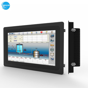 21.5 pollici IP65 impermeabile industriale incorporato Touch Screen Monitor resistenza capacitiva Mini PC Fanless HD schermo LCD Monitor - Product Image 1