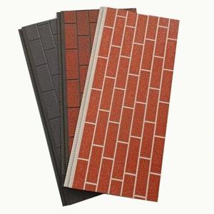 Kunden spezifisch geschnitzte 3D-Wand-PU-Paneelverkleidung Außen-Sandwich wand mit Aluminium-und Pir-Kern für den Bau von Metall dämm platten - Product Image 5