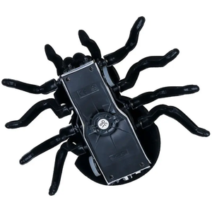 2.4GH telecomando nero modello di ragno Robot difficile spavento parete arrampicata giocattolo di peluche - Product Image 5