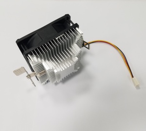 IntelおよびAMD用の薄型アルミニウムヒートシンクCPUクーラー - Product Image 6