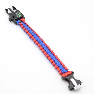 Pratico braccialetto di sopravvivenza per esterni a cinque funzioni con fischio forte affidabile per la fune della bussola e Display a quadrante - Product Image 4