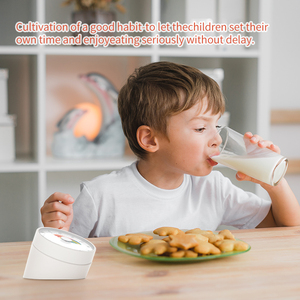 Timer di facilità d'uso per la scrivania per bambini 60 minuti Timer visivo per bambini Home Edition orologio meccanico arcobaleno conto alla rovescia - Product Image 5