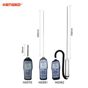 Máy đo độ ẩm cầm tay hg982 với đầu dò độ chính xác cao bên ngoài thiết kế chính xác và nhỏ gọn dùng trong công nghiệp hengko - Product Image 6