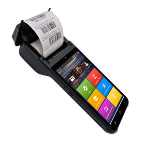 Handheld <strong>Android</strong> POS <strong>Device</strong> <strong>with</strong> Label Sticker <strong>Printer</strong> NFC Card Reader Bluetooth <strong>Printer</strong> Slim Design - Product Image 3