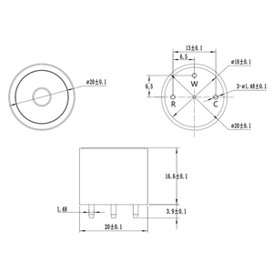 Sensor de detección de gas de oxígeno Sensor tipo batería de O2 para prueba de calidad del aire alarma de oxígeno - Product Image 4