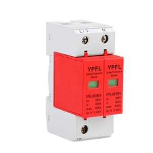 AC SPD Dinレール保護低電圧アレスターデバイス20KA 40KA 30KA 60KA 2P 385Vハウスライトニングサージプロテクタースタビライザー - Product Image 4