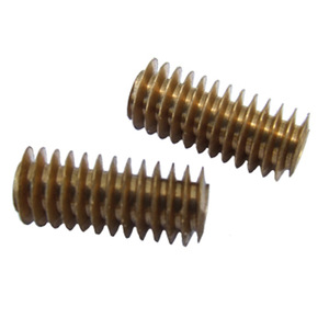 小模数非标涡轮蜗轮钢塑新工况 -- 齿轮加工生产铜减速轴小 - Product Image 4