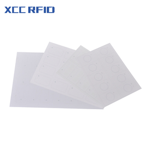 Yüksek kalite 5*5 veya 3*7 veya 4*8 PVC levha yüksek frekans 13.56mhz rfid çip kartı prelam levha kakma - Product Image 3