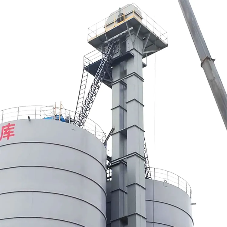 Elevador vertical profissional de transporte de cimento e areia para transporte de carvão e cimento