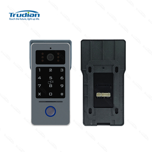 Trudian Door Phone 2-Wire1080P Visión nocturna Tuya Ip 2 vías Ip Intercom Video Door Phone System Video Intercom con teclado - Product Image 2
