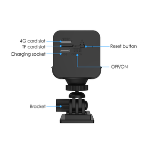 Mini interior 3000mAh batería Audio bidireccional AI Sensor de movimiento 4G CCTV APP Control 2K HD cámara de seguridad de visión nocturna - Product Image 3