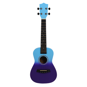 Cuerpo de ukelele degradado de 23 pulgadas con tablero de dedo de tilo con cuerda de nailon ABS Ukelele colorido de excelente diseño para principiantes - Product Image 6