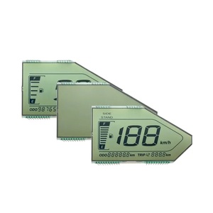 LCD-Panel mit LED-Hintergrund beleuchtung Benutzer definiertes Segment LCD-Display HTN Positiv 5V Keine Controller-Hintergrund beleuchtung 7-Segment-LCD-Display - Product Image 2