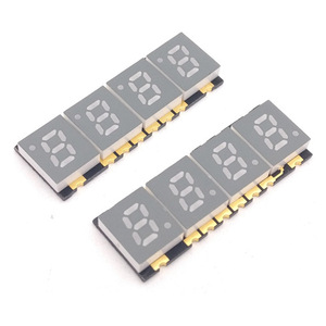 Jstronic White Farbe 4-stellig sieben Segmente 0,2 Zoll 4-stellige smd 7-Segment-LED-Anzeige - Product Image 1