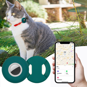 Airtag için sıcak yeni özelleştirilmiş silikon GPS izci koruyucu kabuk renkli Pet koruyucu kılıf - Product Image 1
