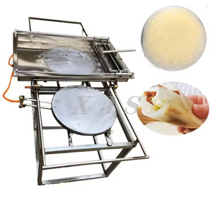 Manuelle automatische flache arabische Brotback maschine Gebackene flache Pfannkuchen maschine Hand Push Dosa Back maschine - Product Image 6