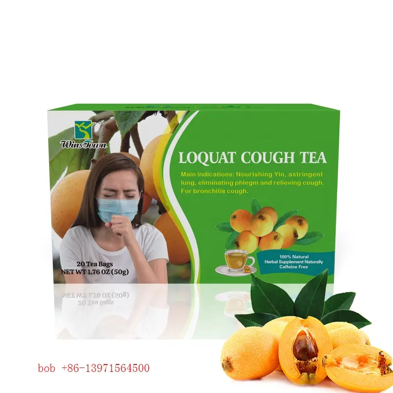 Il tè vegetale puro personalizzato privato per nutrire il polmone e alleviare la tosse è il popolare tè winwindow