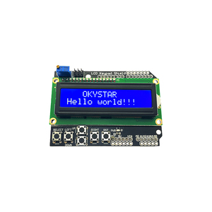 Módulo de sensor electrónico OKY4004 LCD1602 Módulo LCD Pantalla 1602 Escudo de teclado LCD - Product Image 2