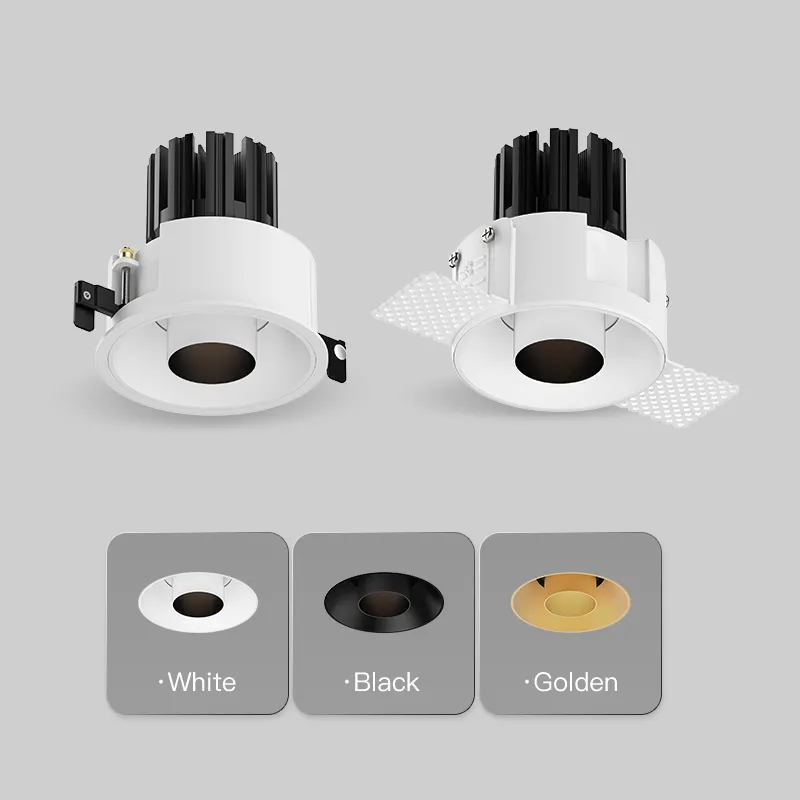 XRZLux ETL faretti a Led da incasso 10W 15W 220V in alluminio antiriflesso a soffitto faretti a soffitto di fascia alta apparecchi di illuminazione per interni